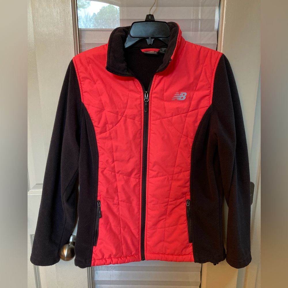 EUC New Balance Polar Fleece Puffer Jacket